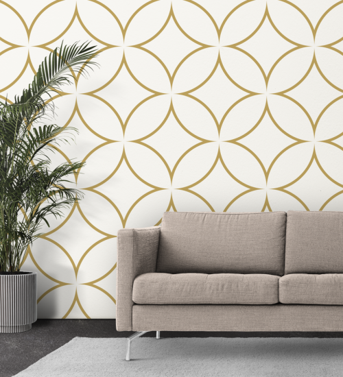 Motif Losange Blanc