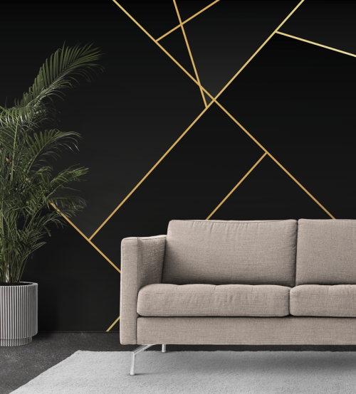 Lignes Graphic Or