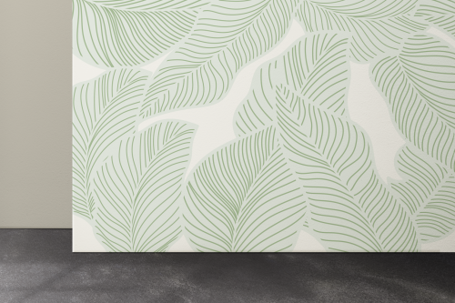 Design Feuilles Vertes