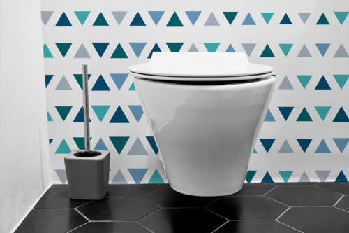 Triangles bleu