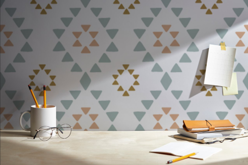 Losanges en triangles